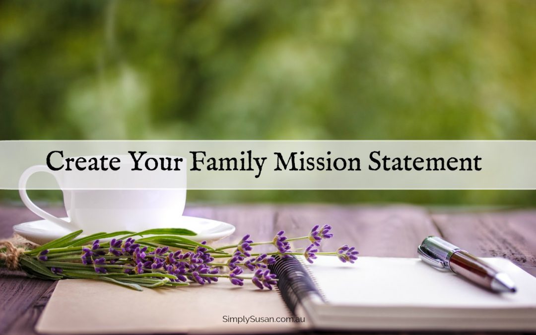 Create your family mission statement image